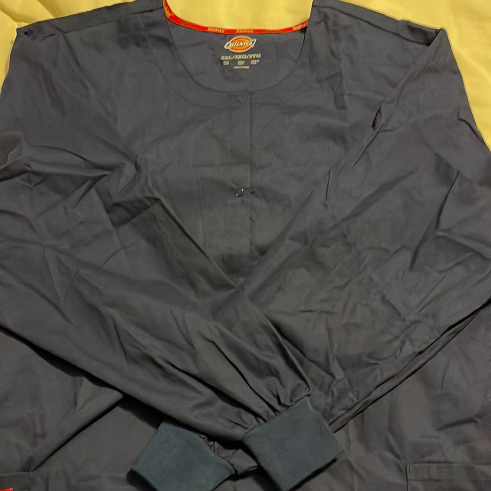 Dickies Navy Blue Scrub Jacket